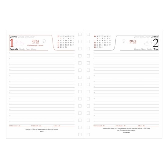 Agenda Diária 2025 Personalizada 