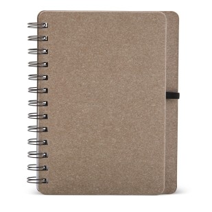 Caderneta Kraft B6 com Porta Caneta Personalizada
