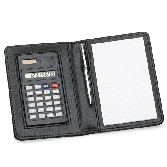 Bloco de Anotações com Calculadora e Caneta Personalizado