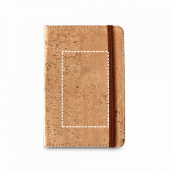 Bloco de Notas Ecológico Com Capa de Cortiça Com Logotipo