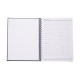 Caderno de Couro Sintético Personalizado com Logo