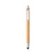 Caneta Bambu Touch Screen Personalizada Para Brindes