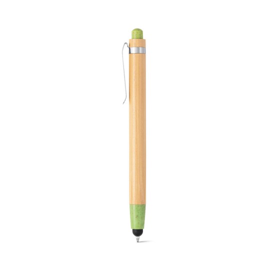Caneta Bambu Touch Screen Personalizada Para Brindes