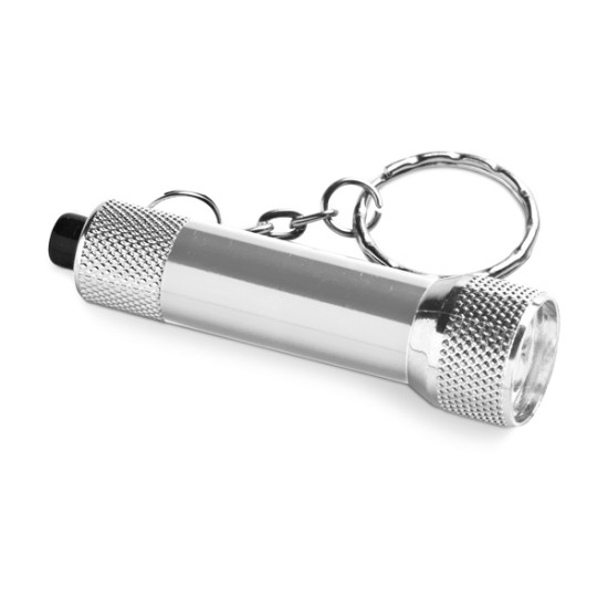 Chaveiro Alumínio Com lanterna 3 Leds