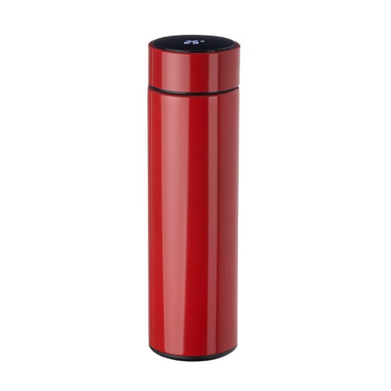 Garrafa Térmica de Inox 450 ml com Display de Led