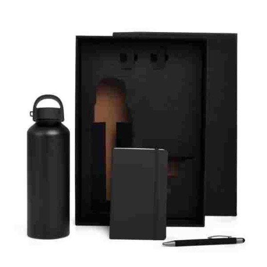 Kit Boas Vindas Preto Personalizado