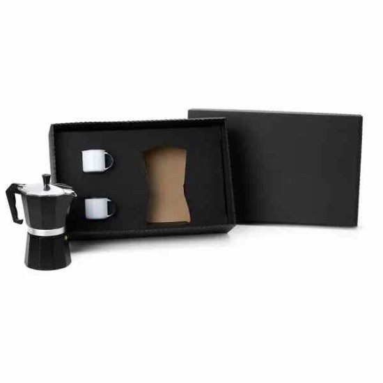 Kit Caneca e Cafeteira 3 Pçs Personalizado 