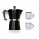 Kit Caneca e Cafeteira 3 Pçs Personalizado 