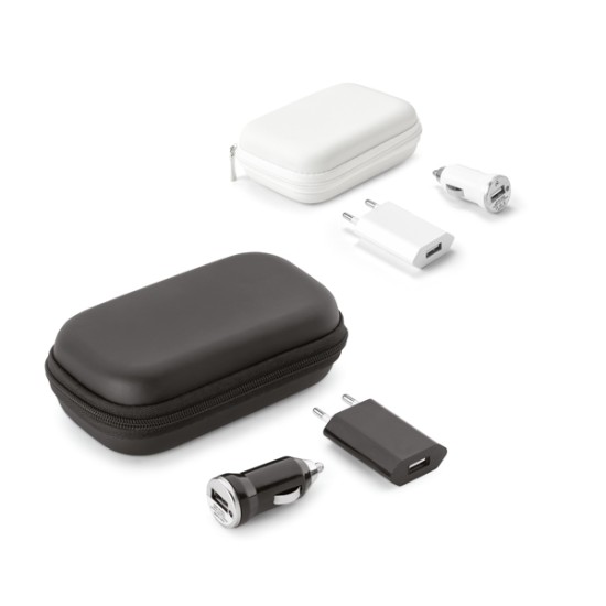 Kit Com Carregadores USB
