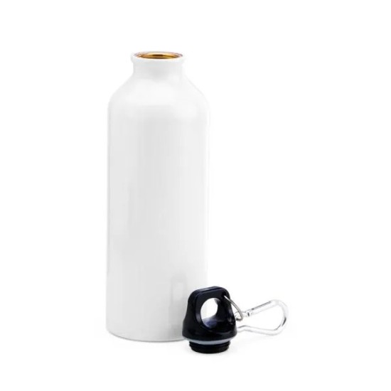 Kit Com Squeeze, Caneta E Caderno - Branco - 3 Pçs Personalizado