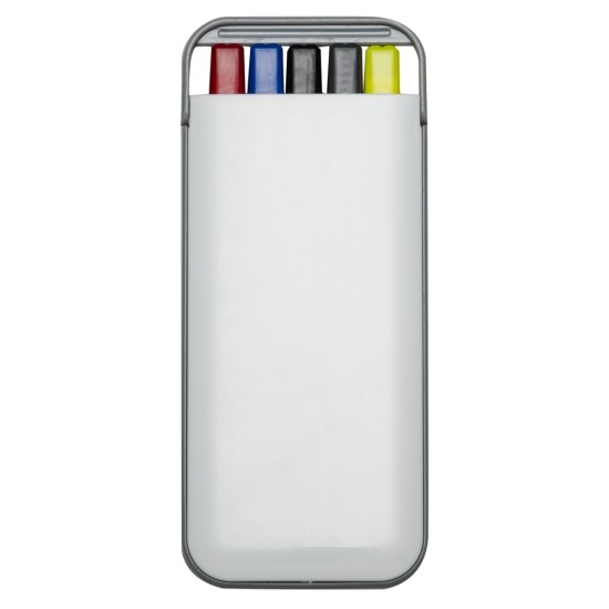 Kit de Canetas 5 em 1 Personalizado