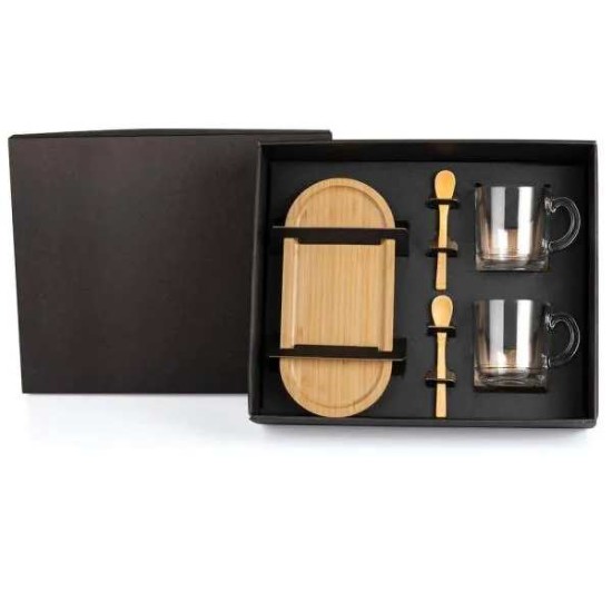 Kit para Café 5 Peças Personalizado com Logotipo