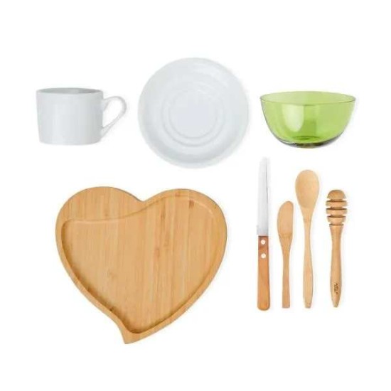 Kit Para Café Da Manhã - 8 Pçs Promocional