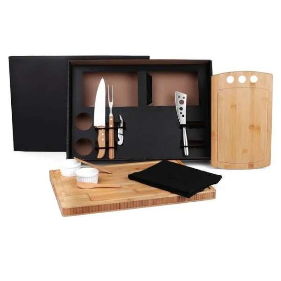 Kit Para Churrasco e Petisco 11 Peças Personalizado