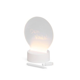 Luminária LED de Mesa Personalizada com Logotipo