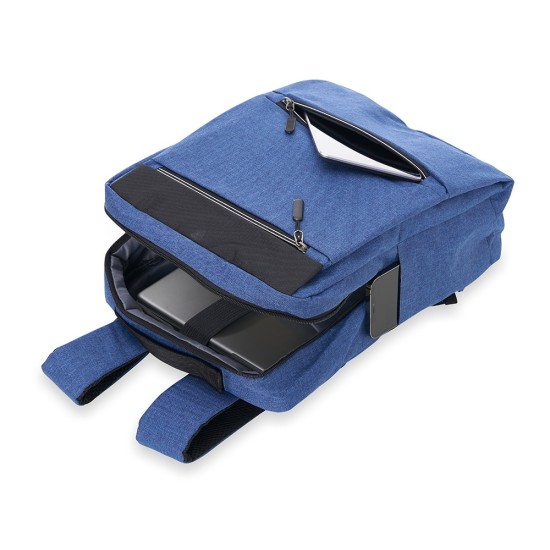 Mochila de Nylon USB 21L com Logo para Brindes