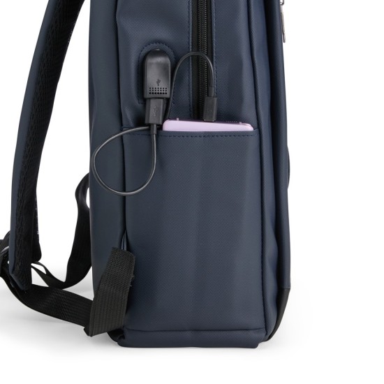 Mochila PU Impermeável Antifurto Personalizada