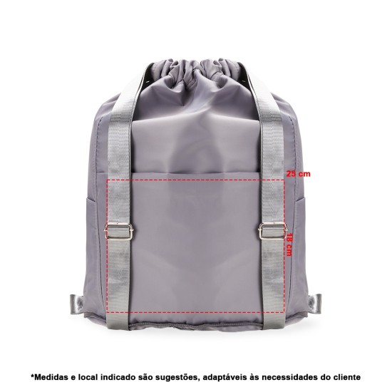 Mochila Saco Poliéster Personalizada