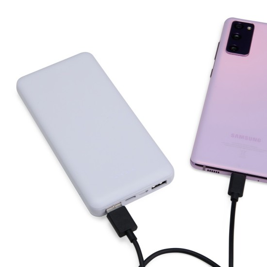 Power Bank 10.000mAh com Indicador LED com Logotipo